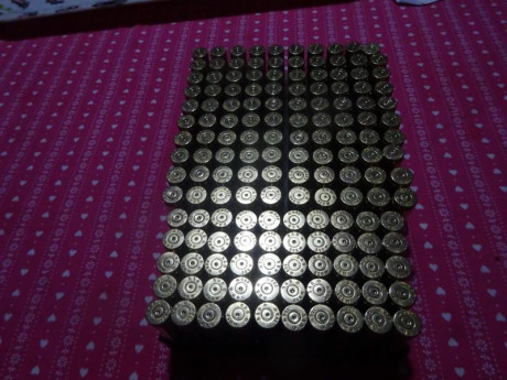 Buenos dias.
Vendidas las 150 vainas marca S&B del calibre .308W con 1 tiro, Tumbler, van sueltas 01