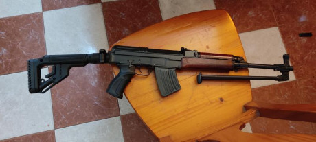 Hola. Vendo culata plegable con elevador de carrillera, bípode metálico de quita y pon sin herramientas 90