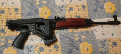Hola. Vendo culata plegable con elevador de carrillera, bípode metálico de quita y pon sin herramientas 100