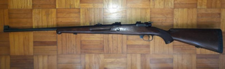 Vendo Santa Barbara modelo A, calibre 308 Win., muy buen estado general, tanto estético, como mecánico 00