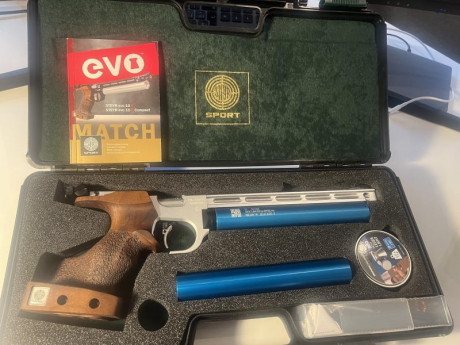 Pues lo del asunto. Vendo una STEYR EVO 10E.
está muy nueva, casi no le doy uso.
Tiene un año, con su 02