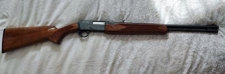 Muy buenas

Vendo carabina Browning de trombón del calibre 22lr, fabricada por Miroku en el año 1979. 11