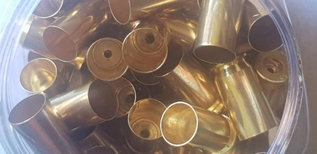 Vendo vainas del 45 ACP de un disparo recalibradas,desenpistonadas y limpias por dentro y por fuera en 00