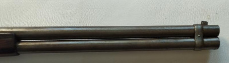 Rifle Winchester original modelo 1886 en muy buen estado, no restaurado, originalmente pavonado en case 20