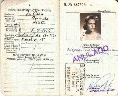  EN RECUERDO Y HOMENAJE A LOS QUE YA NO ESTÁN. 

Si pones en  GOOGLE   PASAPORTES EN LA MEMORIA  da igual 112