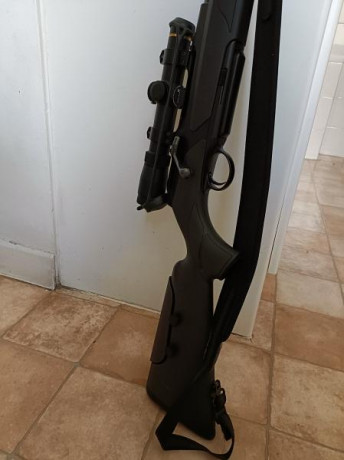 Vendo Merkel Helix Alpinist , calibre 7x64, SIN VISOR,  muy poco uso, quizas 30 tiros.
NO VENDO el visor 00