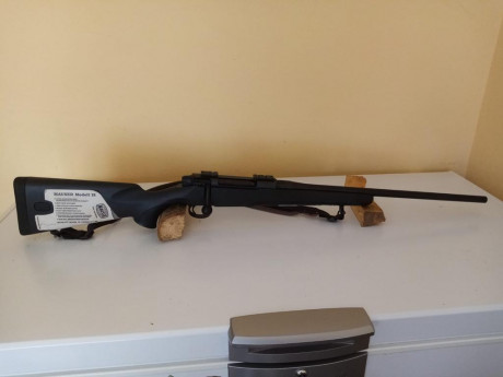 Un buen amigo pone a la venta un  Rifle de cerrojo mauser m18  calibre 308 win nuevo ,aun tiene las pegatinas 02