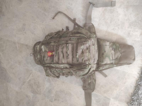 Mochila multicam modelo G3 Phantom multicam cordura, con muchos bolsillos interiores y buenos compartimientos. 11