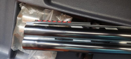 Vendo fantastica escopeta Lanber expulsora y con selector de cañon tambien incluye polichoques de 1 y 31
