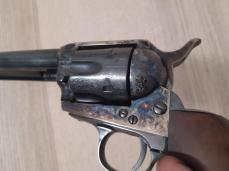 Vendo Colt Cattleman 5'5" en .45LC de Fili Pietta.
Guiado en F.
Se encuentra en perfecto estado de 20