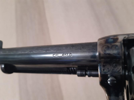 Vendo Colt Cattleman 5'5" en .45LC de Fili Pietta.
Guiado en F.
Se encuentra en perfecto estado de 31