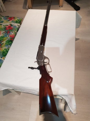  20230407_111228.jpg Pongo en venta rifle Uberti calibre 45LC
Cañon octogonal
ES en acero inoxidable
calibre 01