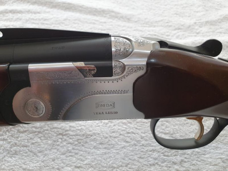 Vendo una Breda que como sabréis es la madre de Beretta, es la Especial Trap con cañón de 75cm, una y 00