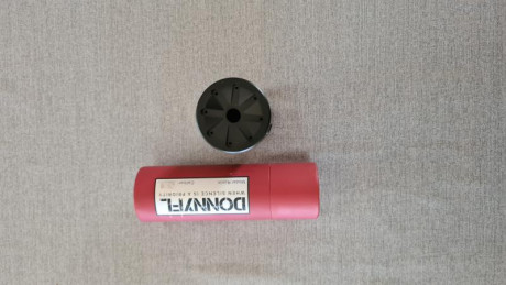 A la venta este espectacular silenciador Donny Fl Ronin en calibre 7,62 con rosca de 1/2 unf. Capaz de 01