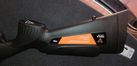 Vendo culata del tikka t3x varmint. Rifle comprado ayer mismo y del cual se sacó ésta en la misma armeria 01