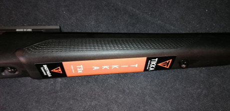 Vendo culata del tikka t3x varmint. Rifle comprado ayer mismo y del cual se sacó ésta en la misma armeria 00