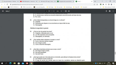 Hola! ¿Pasa algo si guardo la escopeta semiautomática medio cargada? Ea decir, cartuchos en la camara. 60