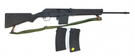 Hola, compro escopeta Saiga del 410, sin accesorios ni modificaciones. 00
