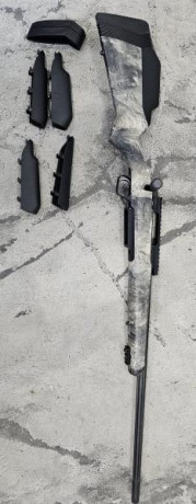 Vendo rifle Savaje 110 ridge warrior, calibre 308win, cañon semi pesado largo acanalado con estria 1:10, 02