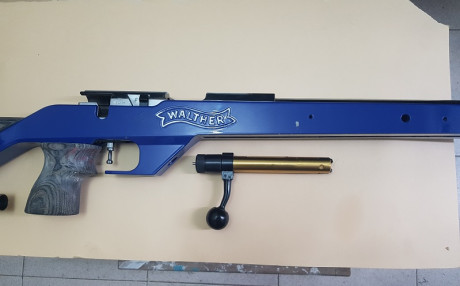 Vendo WALTHER KKM 200 (22lr) impoluta y con tubo seleccionado por abandono de modalidad por 1300€ transporte 00