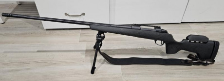 Vendo sako carbonwolf en 300wm, rifle con uso pero en perfecto estado, culata y cantonera ajustable, gatillo 01