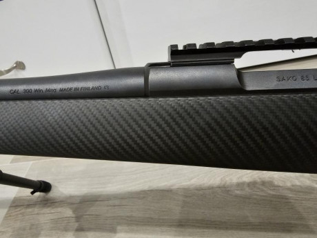 Vendo sako carbonwolf en 300wm, rifle con uso pero en perfecto estado, culata y cantonera ajustable, gatillo 00