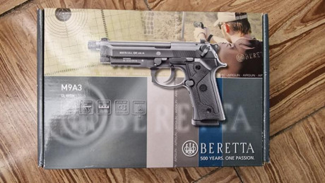 Vendo está excepcional réplica CO2 de este memorable modelo.

 Beretta M9 A3 Negra Blowback Co2 Full Metal 01