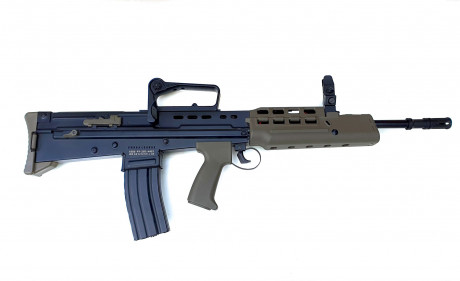 -FUSIL ICS L85 A2 ASSAULT RIFLE _ 220€
-Steyr Aug A3 PL ASG _ 150€
-ARES TAVOR 21 _ 160€
-G&G Mira 02