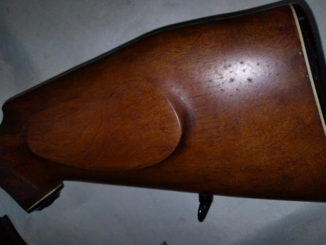 Hola, pongo a la venta una carabina Krico semiautomatica del calibre 22 LR 
la carabina es de un buen 10