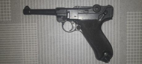 Vendo Luger P08 Imperial de 1913
Buen estado. En perfecto uso.
Calibre 9 mm Parabellum
Precio 1600,- €
Portes 01