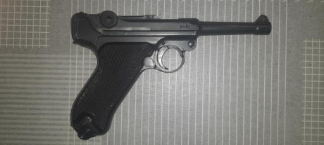 Vendo Luger P08 Imperial de 1913
Buen estado. En perfecto uso.
Calibre 9 mm Parabellum
Precio 1600,- €
Portes 00