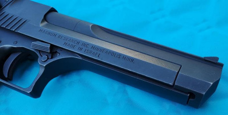 Por hacer hueco en el cupo vendo IMI Desert Eagle de calibre .357 Magnum
Además del arma se incluyen 3 11