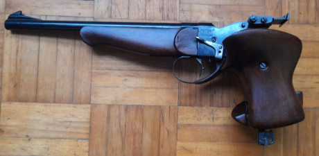 Vendo o cambio pistola libre hammerli, buen estado estético y funcional, cañón impecable, recién limpiado 01