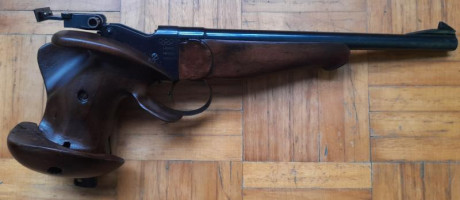 Vendo o cambio pistola libre hammerli, buen estado estético y funcional, cañón impecable, recién limpiado 00