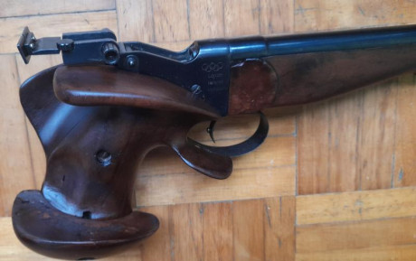 Vendo o cambio pistola libre hammerli, buen estado estético y funcional, cañón impecable, recién limpiado 12