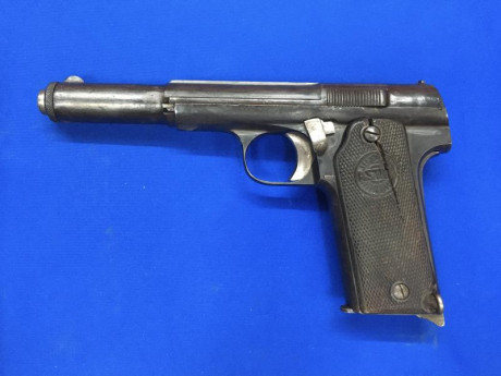 Se vende pistola Astra modelo 400 también llamado “puro”. Calibre nueve largo. Estado de conservación 00