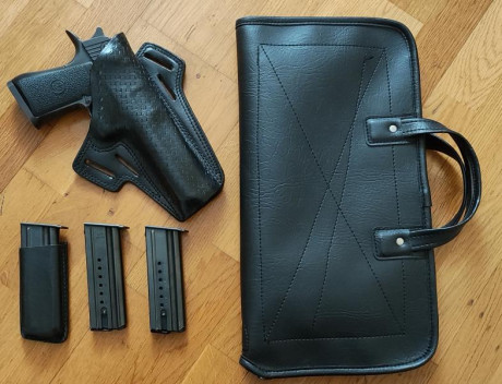 Por hacer hueco en el cupo vendo IMI Desert Eagle de calibre .357 Magnum
Además del arma se incluyen 3 80
