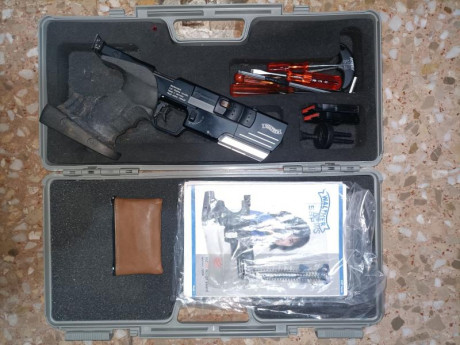 Buenas tardes,vendo Walther SSP.22 por 1050 euros, transporte incluido, gracias 01