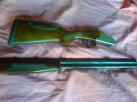Vendo paralela Sarrio:cañon 71cm 1y3 estrellas,expulsora,valvulas salida gases,gatillo articulado,cantonera 02
