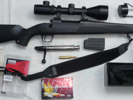 Vendo Rifle Winchester, calibre 270 win.  
Estado del arma excelente 12