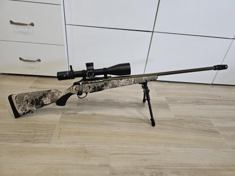 Vendo rifle tikka t3x veil wideland en 7mm RM, rifle con rodaje hecho y poco más tirado, comprado hace 02
