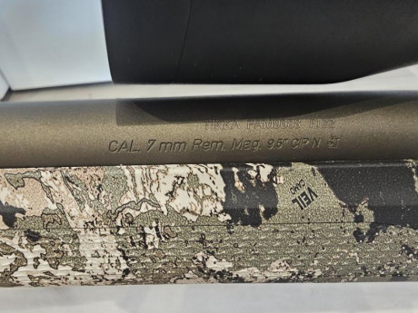 Vendo rifle tikka t3x veil wideland en 7mm RM, rifle con rodaje hecho y poco más tirado, comprado hace 00