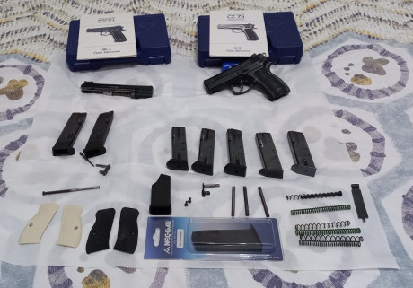  ***Vendida, gracias a todos por el interés*** 

Vendo pistola CZ 75 P-01 de 9mm., en estado impecable 00