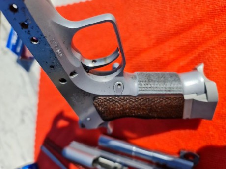 Se vende Tanfoglio Limited Custom HC de 9mm, con 3 cargadores (uno es del calibre 38 que funciona perfectamente). 61