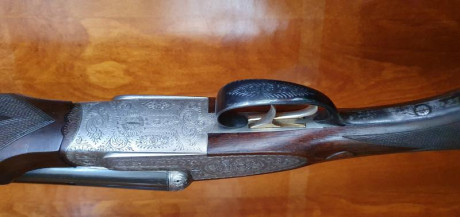 A la venta Escopeta UNION ARMERA Mod. Grulla 210 Special. Calibre 12, Cañon de 71 con 3* y 1*  Pletinas 01