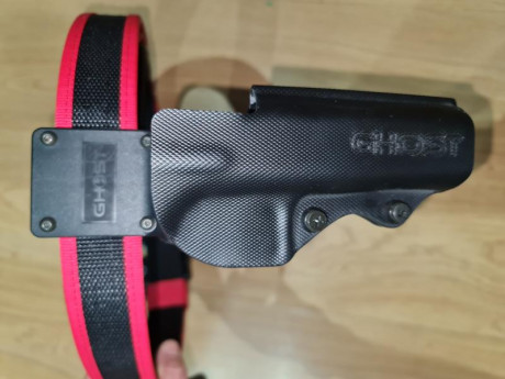 Se vende funda Ghost para IPSC de Tanfoglio Limited - Limited Custom - Stock 2. Esta nueva, solo la usé 01