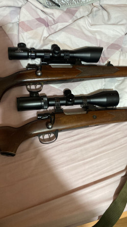 Se vende Kettner Calibre 7x64 en 700€ con gatillo al pelo visor arcea 3-12x50 y bases desmontables de 02