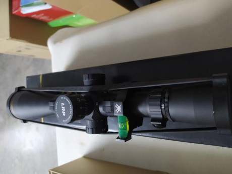 Se vende en perfecto estado junto con anillas warne tactical y burbuja de nivel Vortex. Tubo de 30. Esta 00