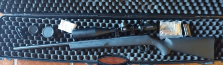 Vendo carabina Matlin XT22 con cañón microestriado (16 estrías) Micro-Groove, disparador XT Pro-Fire ajustable 02