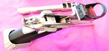 Se vende Bul SAS II, modelo Heavy Metal, calibre 9mm parabellum, en estado impoluto, comprada en Top Gun. 40